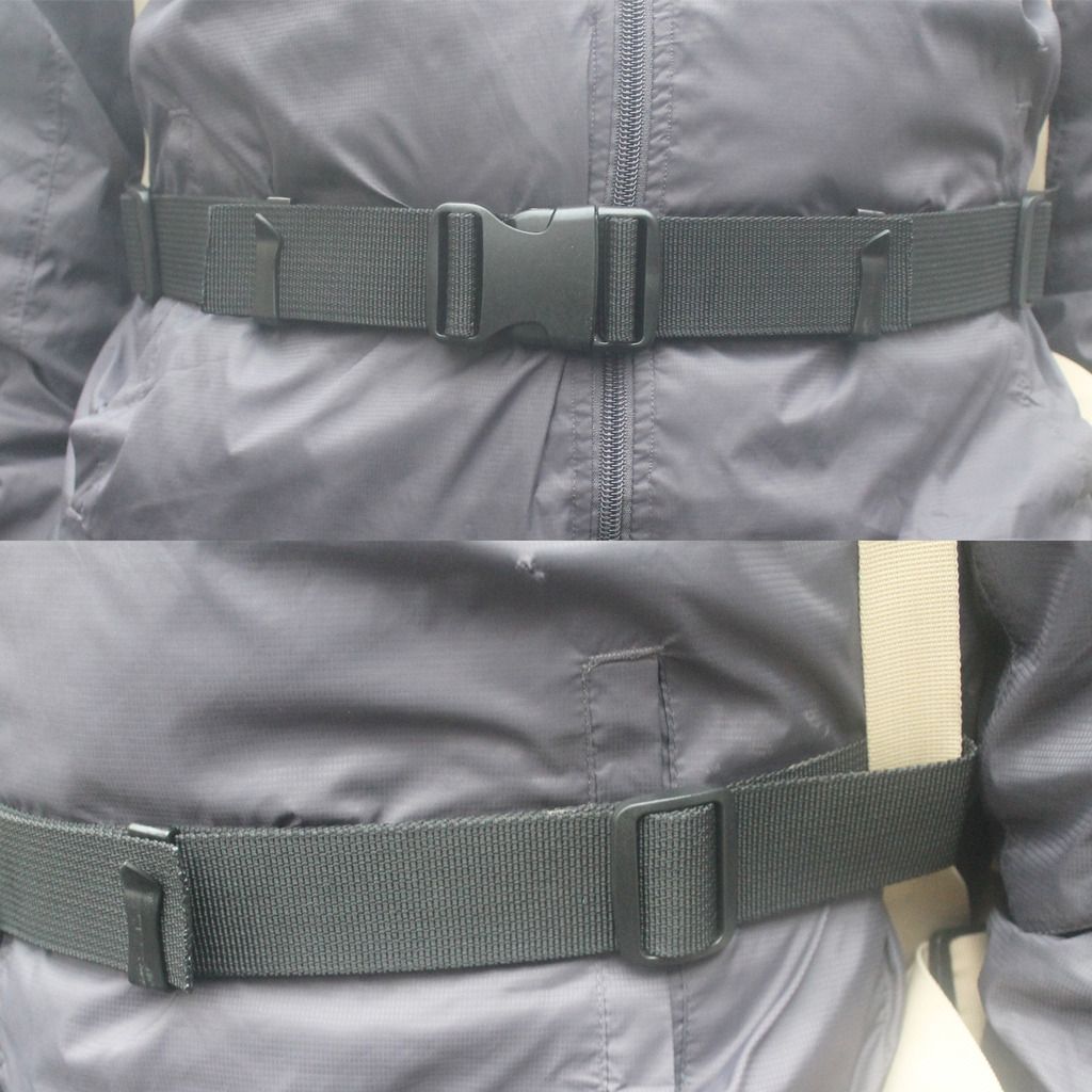 One Backpack Waist Belt Backpack Waist Strap Universal Fit with Buckle Black eBay